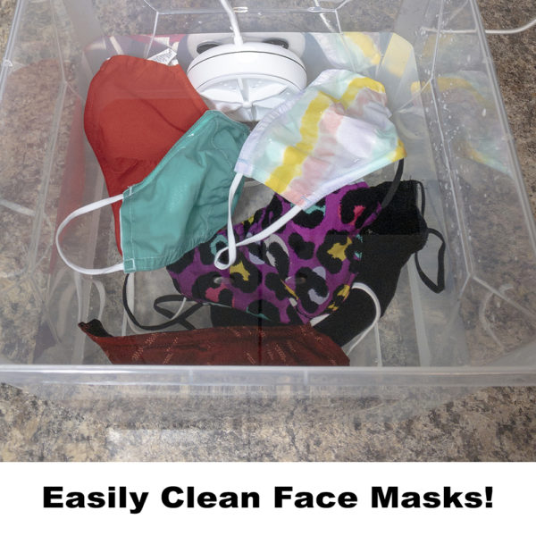 Clean and Sanitize face masks